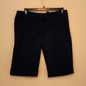 Tahari navy Bermuda shorts,  size 12